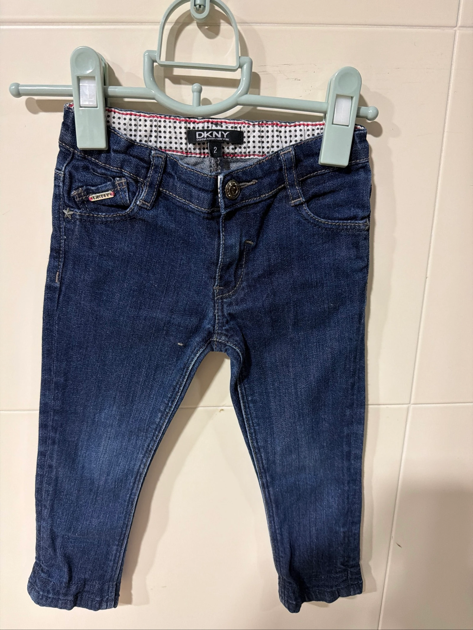Vaqueros niña DKNY